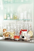 Vidivi Diva Longdrinkglazen 29cl – Set van 6 | Transparant HD-Glas, Modern Ribbel Design & Vaatwasbestendig