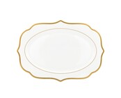Joseph Sedgh Goldie Big Oval Plate