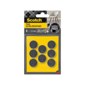 Scotch Self-Adhesive Felt Pads  Grey