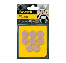 Scotch Extra Soft Felt Sticks Glue, Beige, Round