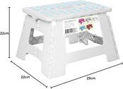 Splendole Lightweight Portable Step Stool - 28 x 20 cm
