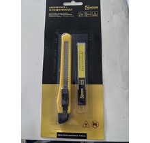 Benson Cutter 9 mm avec 10 Lames de Rechange