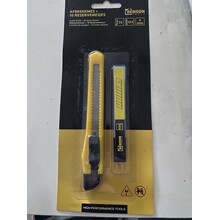 Abbrechmesser 9 mm mit 10 Ersatzklingen