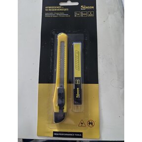 Abbrechmesser 9 mm mit 10 Ersatzklingen