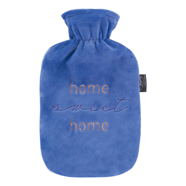 Fashy Warmwaterkruik 2L met Fleece Hoes Paars