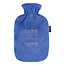 Fashy Fashy Warmwaterkruik 2L met Fleece Hoes Paars