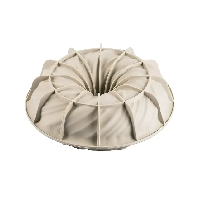 Silikomart Intreccio silicone mould Ø21 cm – 3D cake mould for mousse, semifreddo and baked desserts