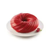 Silikomart Intreccio silicone mould Ø21 cm – 3D cake mould for mousse, semifreddo and baked desserts