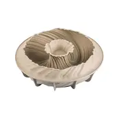 Silikomart Intreccio Silikonform Ø21 cm – 3D Kuchenform für Mousse, Semifreddo und Backwaren