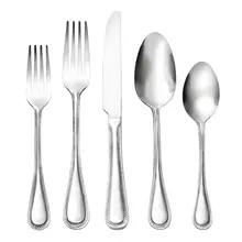 Stainless Steel Flatware Set 20-Piece