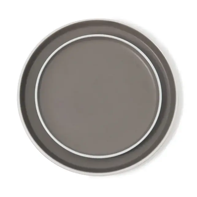 Godinger Sayville gespikkelde steengoed serviesset 12-delig – Modern servies voor 4 personen