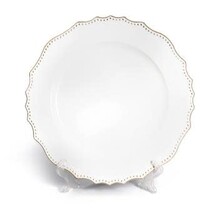 Paldinox White Charger Plate