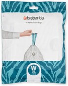 Brabantia Perfect Fit afvalzakken - 5 L - 40 zakken - Code W