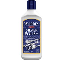Wright’s produit nettoyant argent anti-ternissement 200 ml pour argent massif, plaqué et bijoux