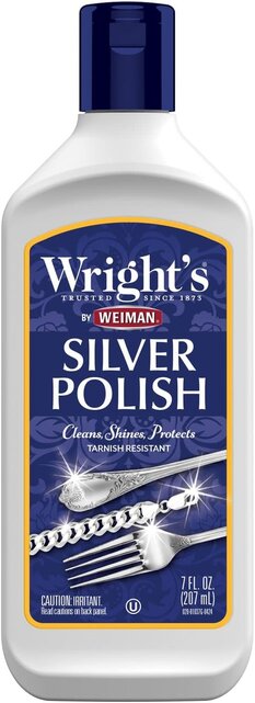 Wright’s Anti-Tarnish zilverpoets 200 ml voor sterling zilver, verzilverd en sieraden