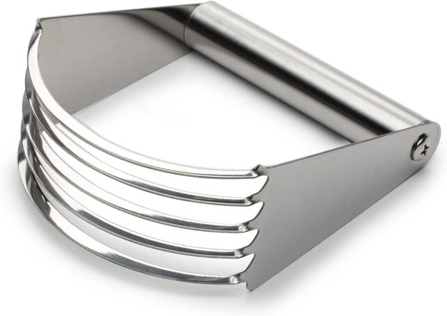 Fox Run Edelstahl Teigmischer – stabiler Pastry Blender für Mürbeteig & Streusel