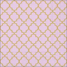 Servietten Ogee Gold/Lila FSC Mix