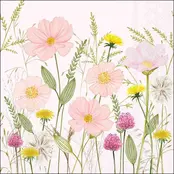 Ambiente Serviettes Pastel Flowers Pink FSC Mix