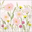 Ambiente Ambiente Serviettes Pastel Flowers Pink FSC Mix