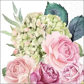 Serviettes Rose Garden FSC Mix