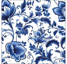 Ambiente Servietten Delft Blue Florals FSC Mix