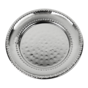 RVS Kiddush beker schaal gehamerd 5 inch