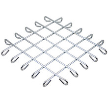 Cosy & Trendy Dessous de Plat Carré 22x22cm – Fil d’Acier Inox Résistant à la Chaleur