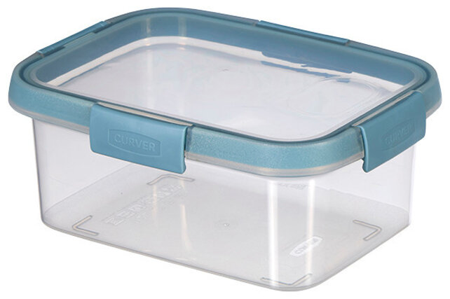 Curver Smart Fresh Eco 1.2L Rectangular Food Container – 100% Recycled, Leakproof