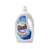 Dash Vollwaschmittel Flüssig Alpen Frische 2,2L – 40 WL, Strahlend Sauber