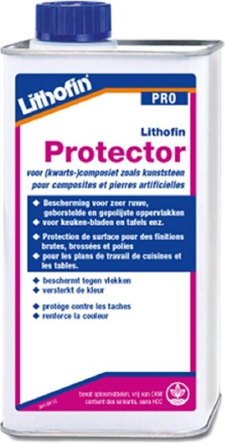 Lithofin Protector Composite PRO 250ml – Invisible Stain Protection for Worktops