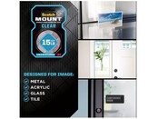 3M Scotch-Mount clear double sided foam tape 1" x 60" – heavy duty mounting without nails