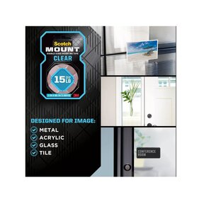 Clear double sided mounting tape