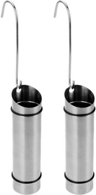 EH Heizkörper Luftbefeuchter Edelstahl 300ml – 2er Set mit Haken gegen trockene Luft