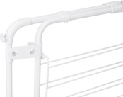 Brabantia Hang On Wäscheständer 30m – Klappbar mit Rollen, 4 Ebenen, 25kg Tragkraft