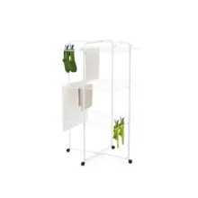 Séchoir Tour Pliable 23m Blanc