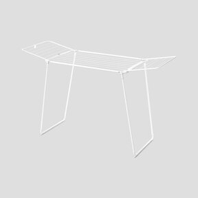 Séchoir Pliable 18m Blanc Mat