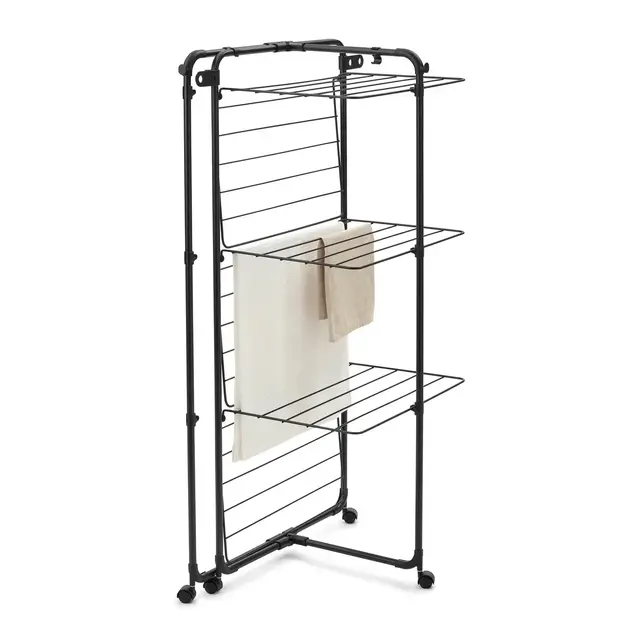 Brabantia Séchoir Tour Pliable 23m Noir Mat