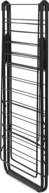Brabantia HangOn Drying Rack 25m - Foldable Clothes Rack - Matt Black