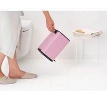 Brabantia Bo Pedal Bin - 4 liters - Bathroom - Lilac Pink
