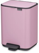 Brabantia Bo 4L Pedal Bin – Bathroom Soft Close Rubbish Bin, Lilac Pink