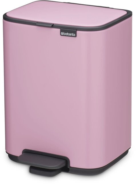 Brabantia Bo Pedal Bin - 4 liters - Bathroom - Lilac Pink