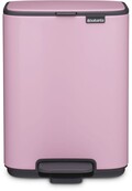 Brabantia Bo 4L Pedal Bin – Bathroom Soft Close Rubbish Bin, Lilac Pink