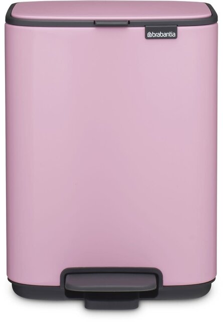 Brabantia Bo Pedal Bin - 4 liters - Bathroom - Lilac Pink