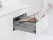 Brabantia SinkSide Inklapbaar Afdruiprek – Compact Droogrek met Lekbak, Soft Beige