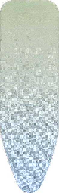 Brabantia Bügelbrettbezug B 124x38cm – Fairtrade Baumwolle mit 2mm Schaum