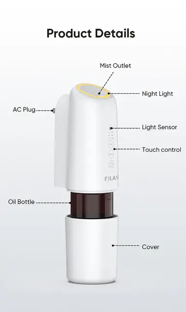 FRAVE Lumix Diffuser – Smarter Aroma Diffuser mit App