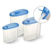 Sunware Club Cuisine sprinkle Container – Plastic Food Dispenser with Flap