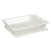 Sunware  Afdruiprek Met Onderblad Wit