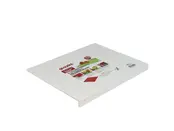 Guzzini Non Slip Cutting Board White – BPA-Free & Stable Grip