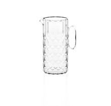 Guzzini Vanity Waterkan Transparant – Bio-based Acryl met Deksel